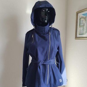 Kenneth Cole Reaction Blue Large Trench Coat